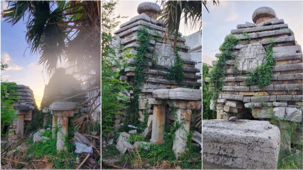 1300 Years Old Temples Discovered In Nalgonda District Of Telangana